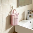thumbnail image 1 of Mesh Shower Caddy Bag for Bathroom Gym Camping Portable Travel Mesh Toiletry Bag for Women Men (Pink,S), 1 of 6