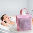 thumbnail image 1 of Mesh Shower Caddy Portable for College Dorm Room Essentials Small Shower Tote Toiletry Bag Basket Quick Dry Hanging Organizer for Bathroom Gym Camp Travel Cruise Beach Bag, 1 of 6
