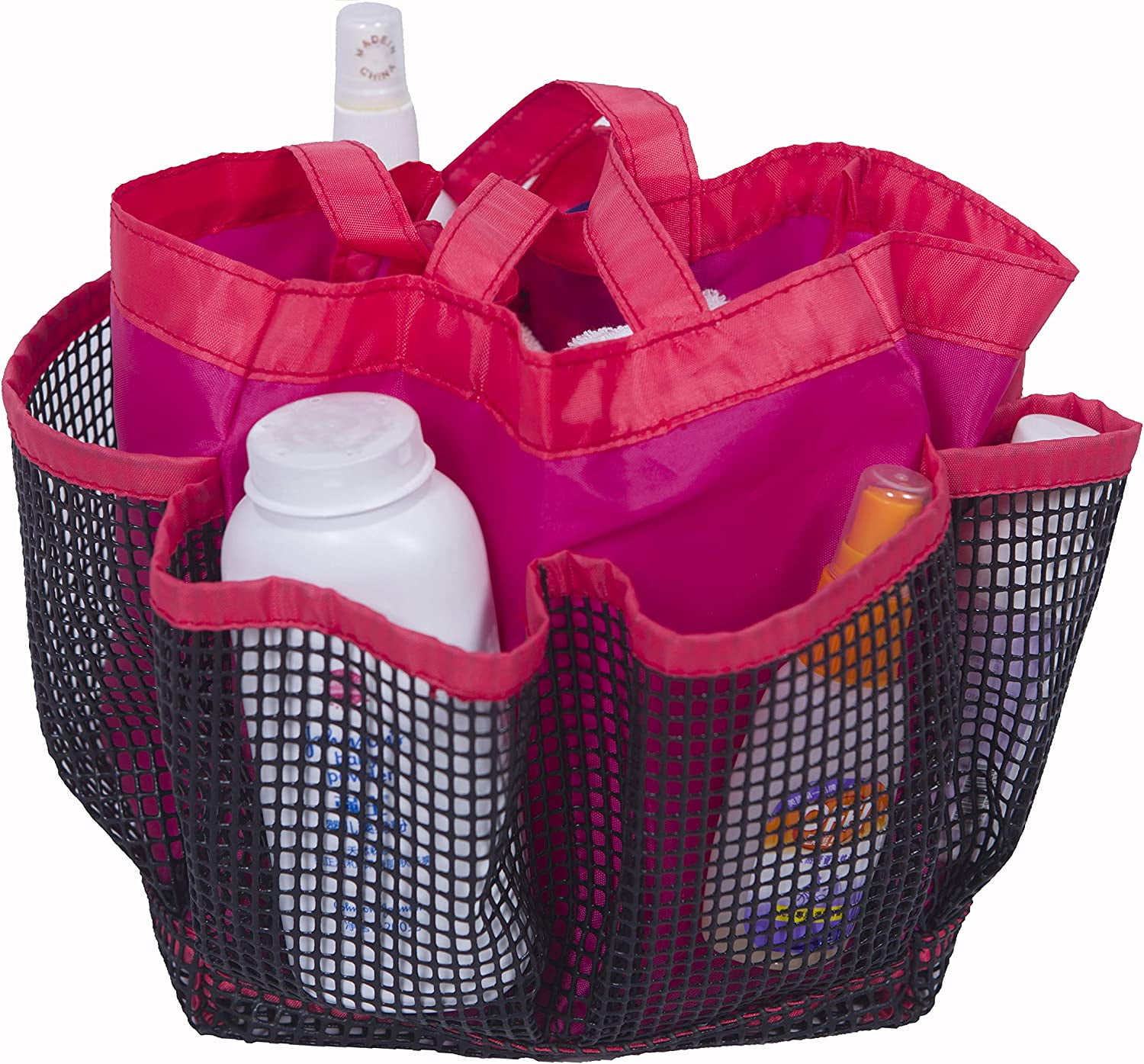 Mesh Shower Caddy Portable Quick Dry Shower Tote Bag Hanging Bath