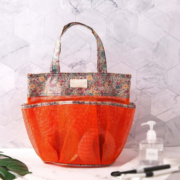 Mesh Shower Caddy Portable Shower Tote Shower Bag Mesh Shower Caddy Bag Basket Dorm Room Essentials