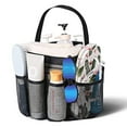 thumbnail image 1 of Mesh Shower Caddy Portable for College Dorm Room Essentials, 8-Pocket Large Capacity Shower Bag for Beach, Swimming, Gym, 1 of 7