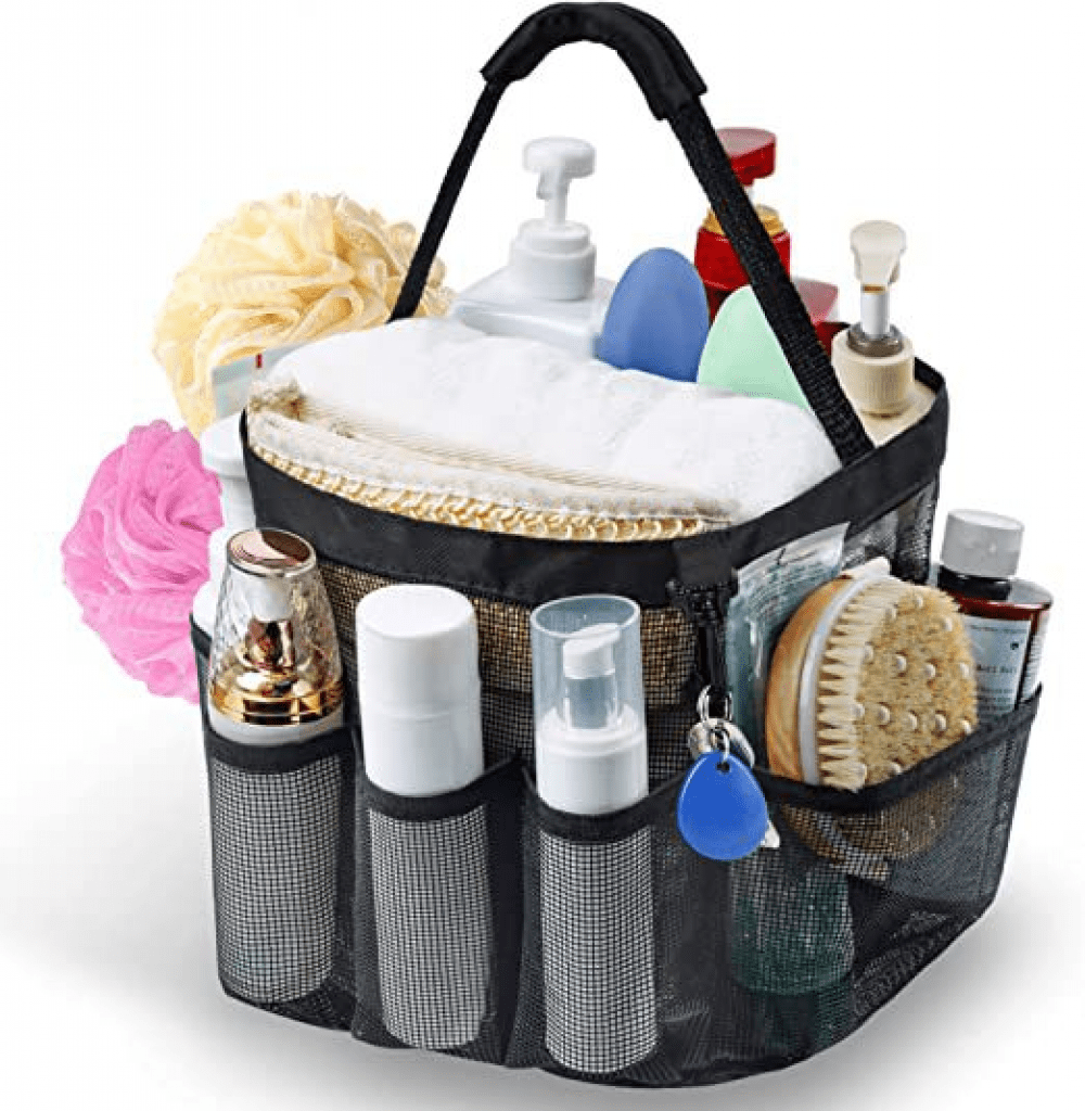 Noetoy Mesh Shower Caddy Portable for College Dorm Room Essentials