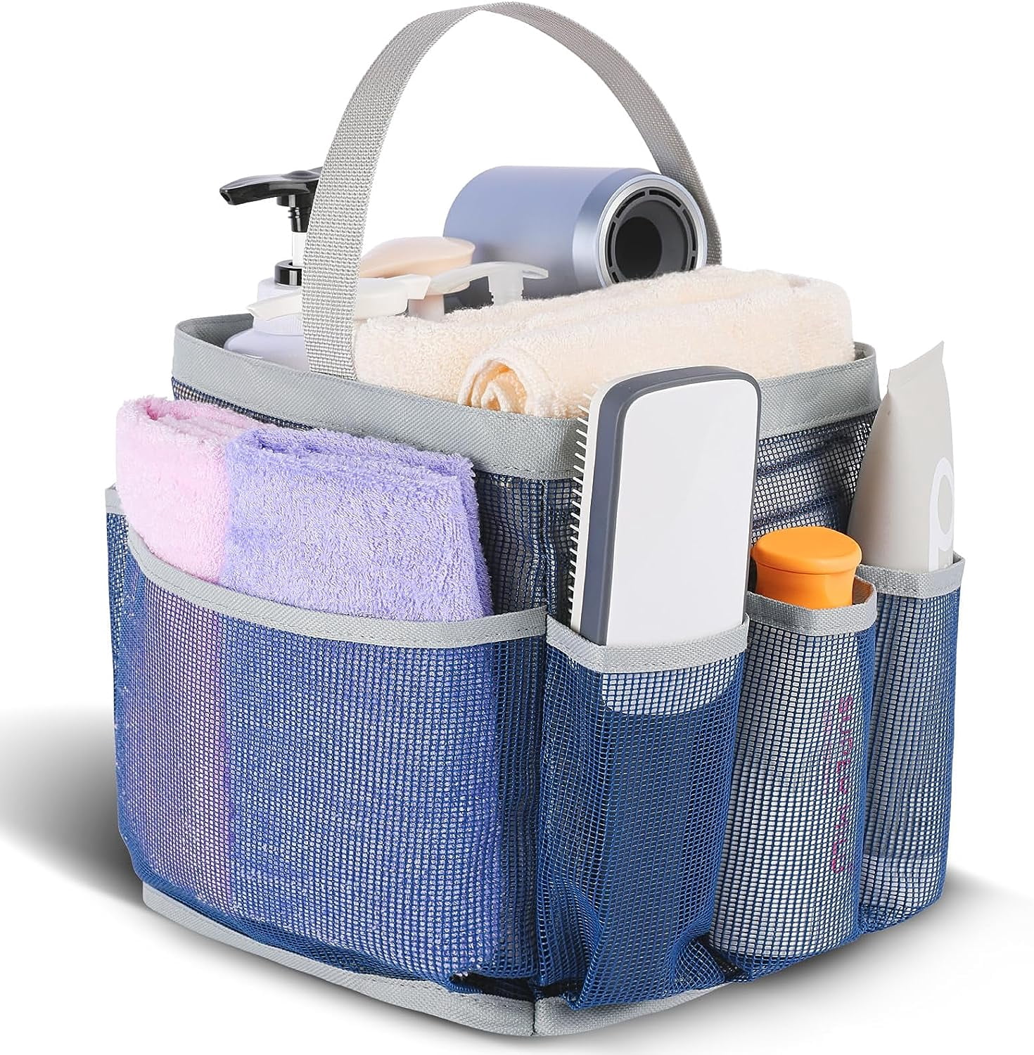 Mesh Shower Caddy Portable for College Dorm Room Essentials,Portable Shower Caddy Dorm with 8 ...