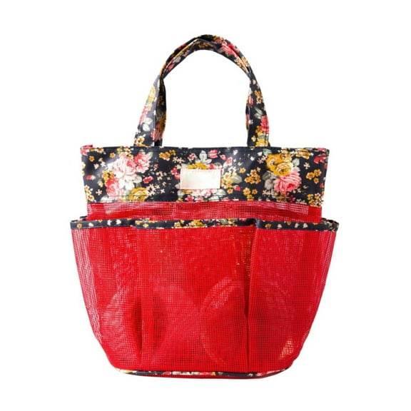 Mesh Shower Caddy Tote, Large Shower Caddy Basket Portable, Quick Dry Hanging Toiletry Bag with Handle Bath Organizer for College Dorm Room Essentials, Gym, Bathroom, Camp, Travel