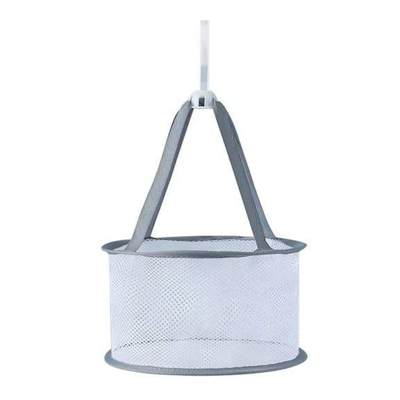 Mesh Shower Dry Basket Organizer Storage For Makeup Brush Hanging Drying Net Beauty Sponge Windproof Airing Drip Dryer Rack