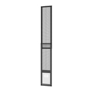 Hakuna Pets Mesh Sliding Pet Door Kit Black Medium