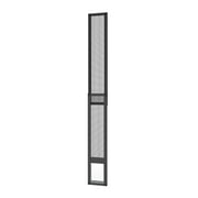 Mesh Sliding Pet Door Kit Black Small