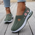 thumbnail image 1 of Mesh Slip On Casual Shoes, Round Toe Summer Walking Sneakers, Lightweight Comfort Slip On, Breathable Sporty, 1 of 9