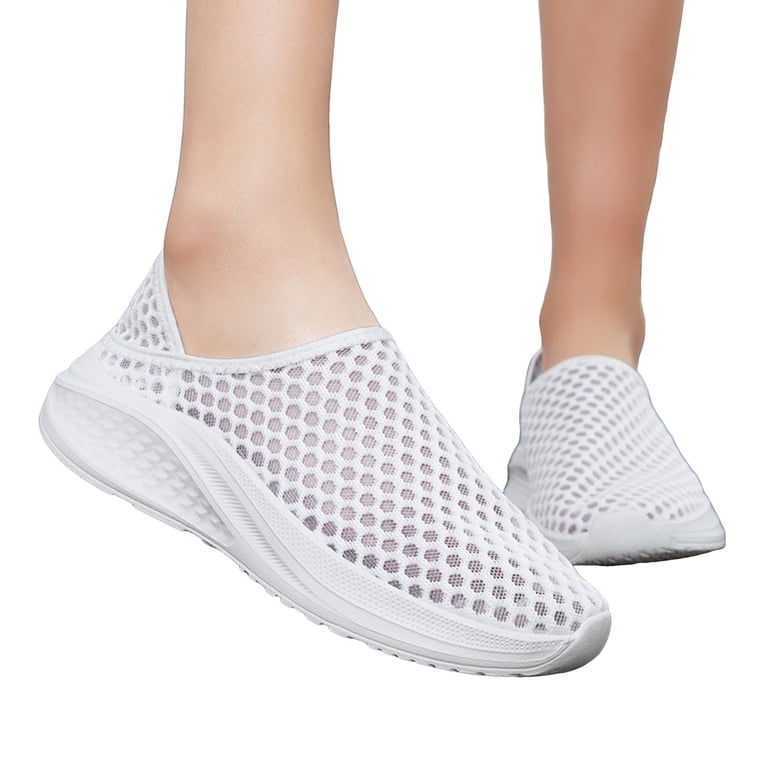Mesh Slip on Walking Shoes for Women Men Unisex Lighweight  display picture 1