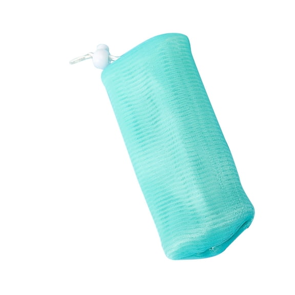 Mesh Soap Bags Colored Exfoliating Soap Saver Pouch, Lather Up Sponge for Shower Bath, Travel Soap Holder with Hanging Loop for Bar Soap Facial Cleanser