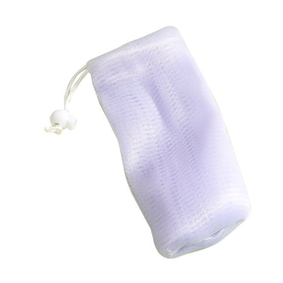 Mesh Soap Bags Colored Exfoliating Soap Saver Pouch, Lather Up Sponge for Shower Bath, Travel Soap Holder with Hanging Loop for Bar Soap Facial Cleanser