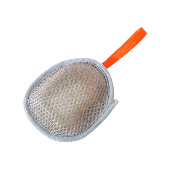 Mesh Soap Saver Bags, Double Sided Exfoliating Mesh Soap Pocket Holder Pouch, Quickly Drying, for Bath & Shower Gray