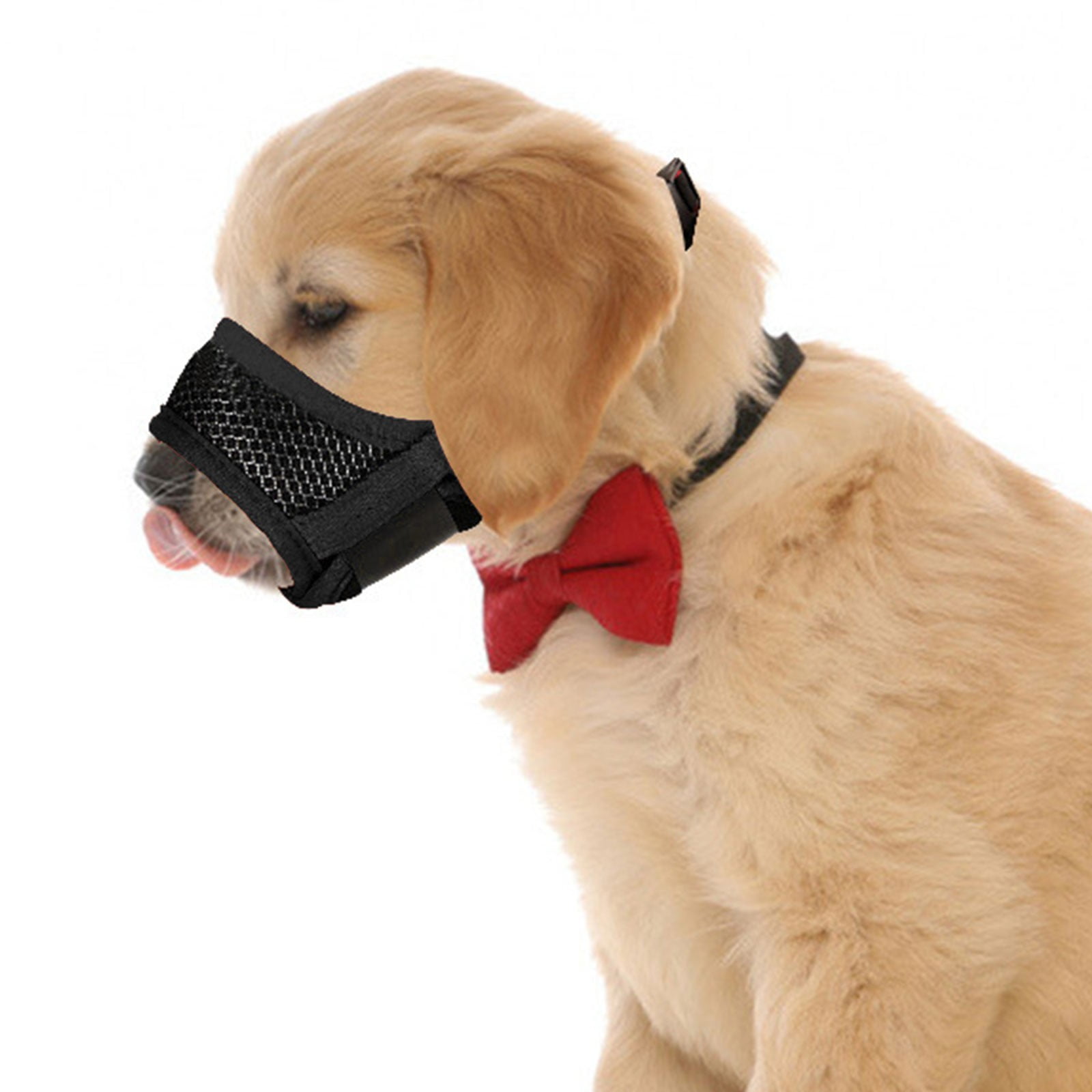 Mesh Soft Dog Muzzle Breathable Dog Muzzle For Large Dogs