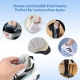 thumbnail image 1 of Mesh Soft Heel Grips for Women& Men, 4 Pieces Heel Grips Pads for Shoes Too Big, Loose Heels, Prevent Rubbing/Blisters/Slip Out Heel Cushions, Reusable Adhesive Heel Guards Liners, Heel Inserts Pads, 1 of 4
