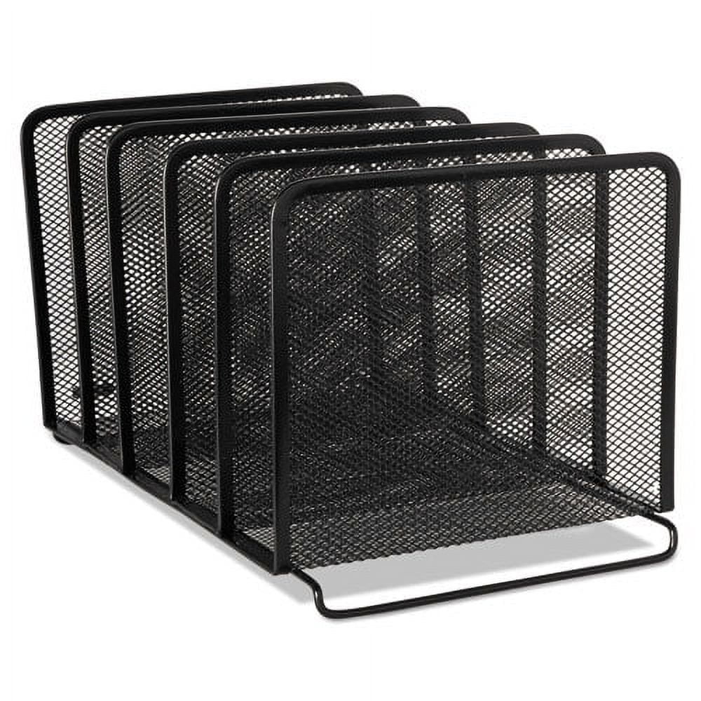 Mesh Stacking Sorter, 5 Sections, Letter To Legal Size Files, 8.25