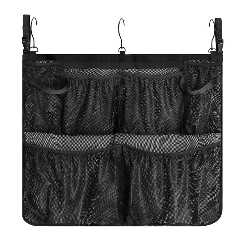 Mesh Storage Kayak Storage Comparments Attaches to Kayak Seat or Track, Pool Storage Bag Above Ground Pool Storage Organizer
