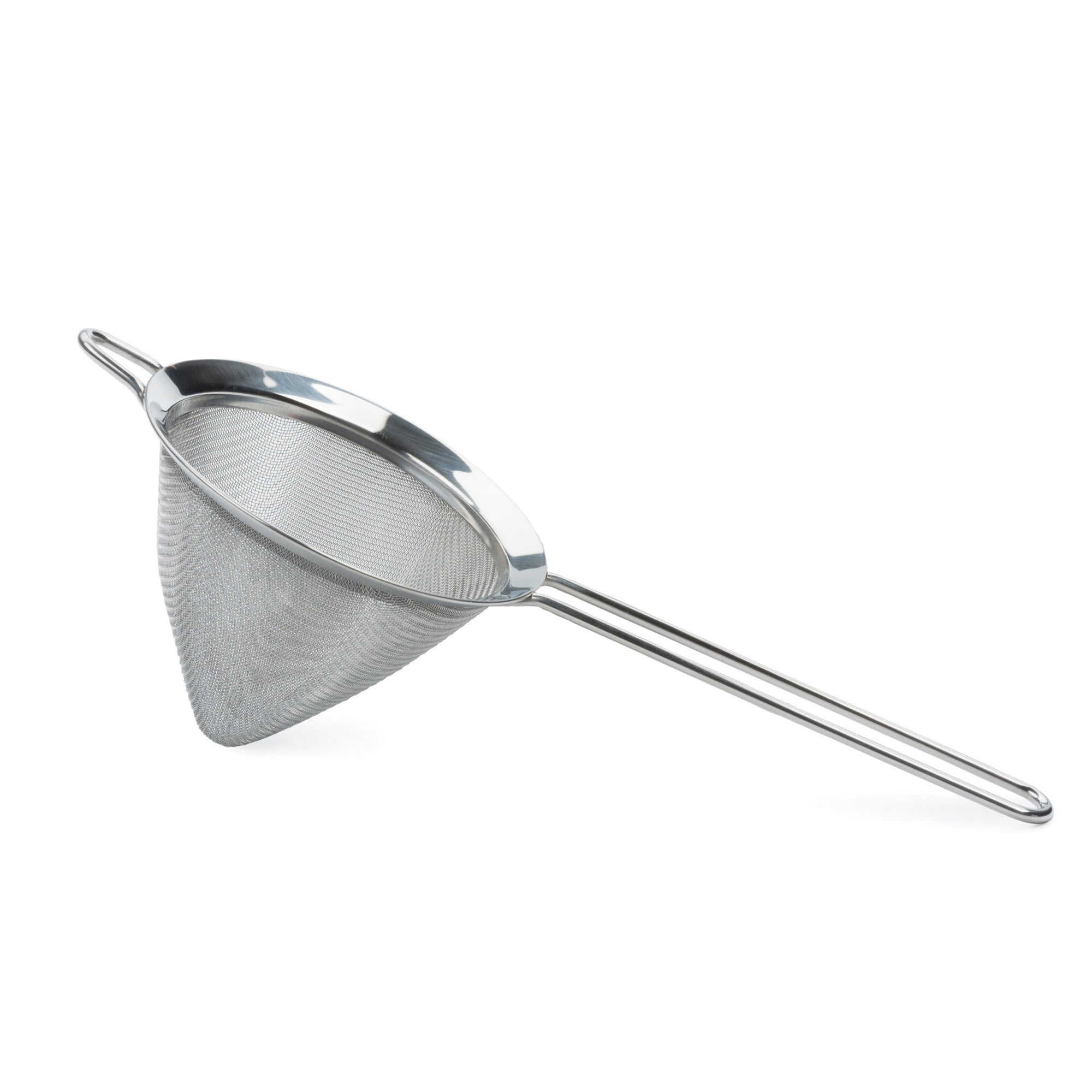 Stainless Steel Fine Mesh Conical Sieve with Handle