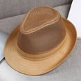 thumbnail image 1 of Mesh Summer Sun Hats for Women & Men,Breathable Fashion Fedora Hat,Ideal for Outdoor Sports, Walking, Traveling, 1 of 6