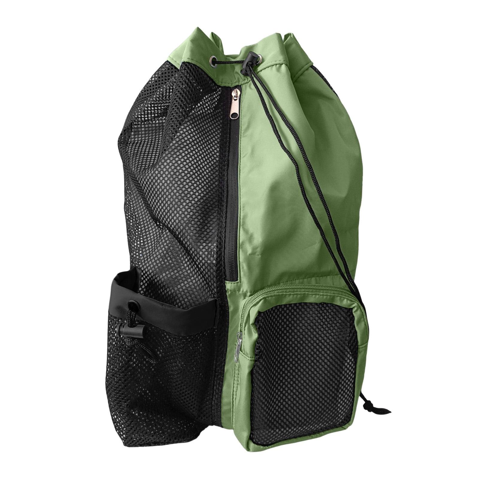 Mesh Swim Backpack With Drawstring Closure And Wet Pocket Perfect For ...