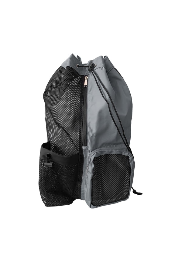 Mesh Swim Backpacks Drawstring Closure with Wet Pocket Breathable for Gym and Swimming