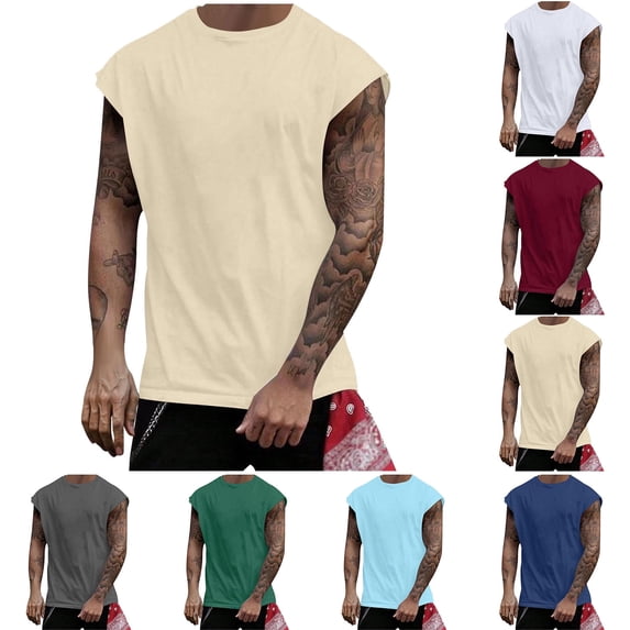 Mesh Tank Tops for Men Lightweight Breathable Summer Workout Tee Shirt Quick Drying Activewear Gym Shirts Muscular Clothes Navy, Size XXL