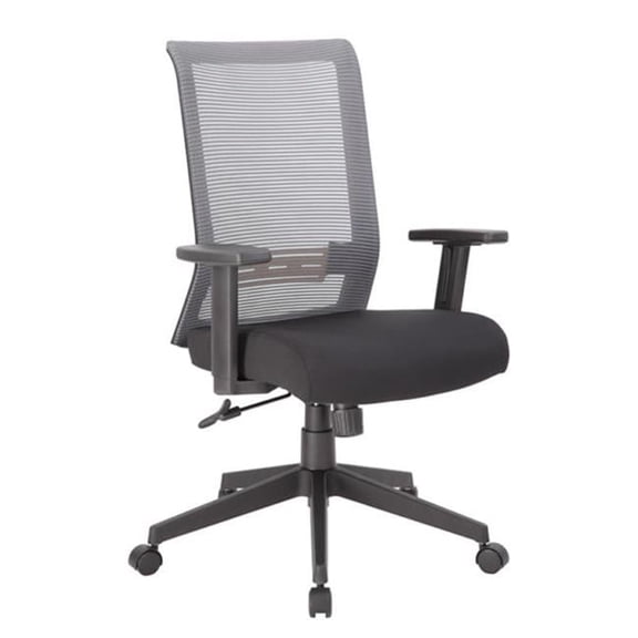 Mesh Task Chair, Grey & Black