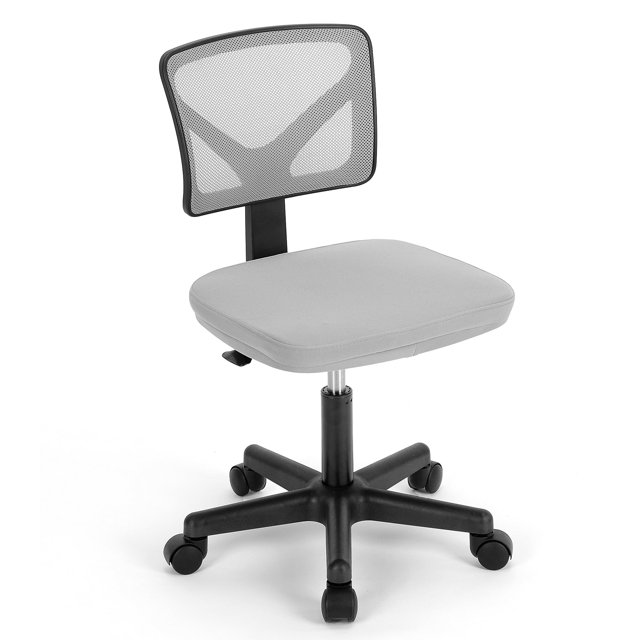 CONCETTA Mesh Task Chair with Padded Seat for Home Office, Grey