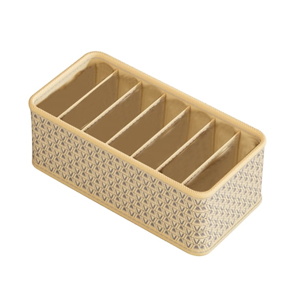 Mesh Underwear & Sock Organizer Box | 3-Size Drawer Storage Compartment | Foldable Wardrobe Closet Organizer