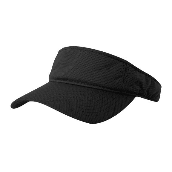 Decky 5104 Mesh Visor Hat-Black
