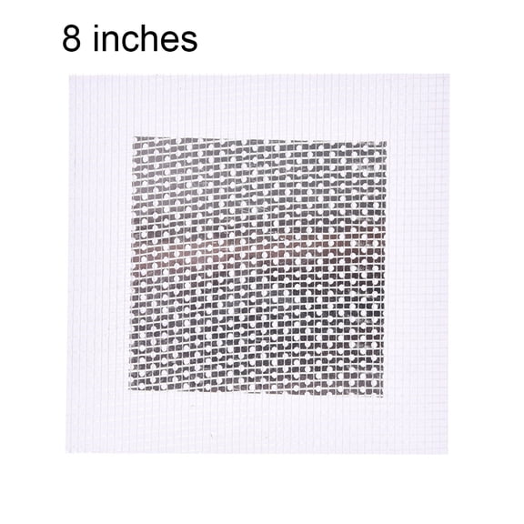 Mesh Wall Repair Adhesive Fix Net Hole Ceiling Damage Aluminum Plate 4/6/8 Inch