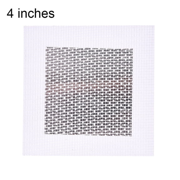 Mesh Wall Repair Adhesive Fix Net Hole Ceiling Damage Aluminum Plate 4/6/8 Inch