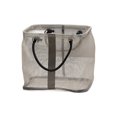 thumbnail image 1 of Mesh Wash Bag with Handle, Portable Bathroom Storage Organizer, Polyester Mesh Beach Bag, Hand Carry Bathing Tote, Travel Toiletry and Toy Storage Bag, 1 of 6