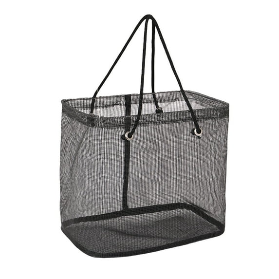 Mesh Wash Bag with Wide Opening & Breathable Mesh Design – Portable Travel Toiletry Organizer for Beach, Gym, and Outdoor Use