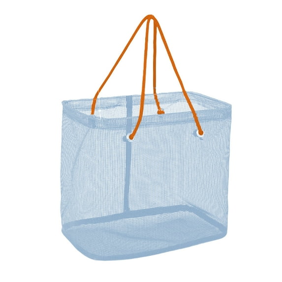 Mesh Wash Bag with Wide Opening & Breathable Mesh Design – Portable Travel Toiletry Organizer for Beach, Gym, and Outdoor Use