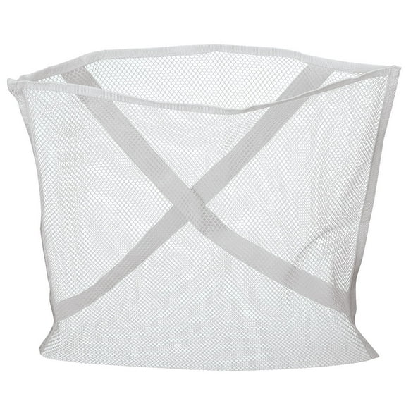 Mesh Wash and Dryer Bag, Made with Durable Mesh Polyester, Laundry Accessories - Bag Measures 10 1/4" Wide x 9 1/2" High
