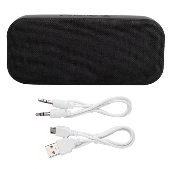 Mesh Wireless Bluetooth Speaker Portable Dual Double Loudspeaker Memory Card Bass Cloth Audio