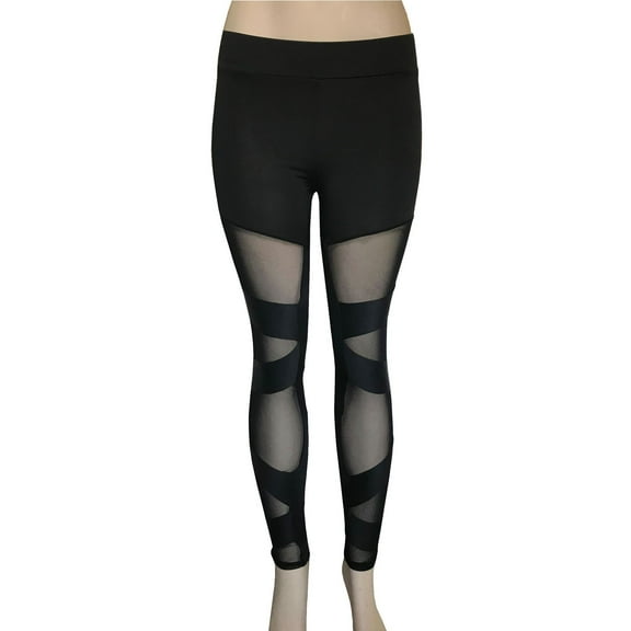 Mesh cross-bundled leggings 1773656644551529