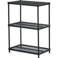 MeshWorks 2 Tier Full Size Metal Storage Shelving Unit Rack for Kitchen