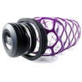 thumbnail image 1 of Meshbottle with Glass Top - Plum Purple - Plastic-free, BPA-free, Phthalate-free Glass Water Bottle - 32 oz, 1 of 3