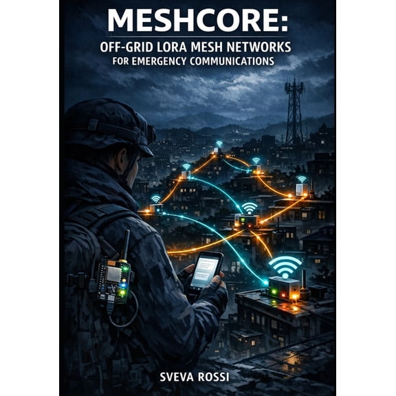 Meshcore: OFF-GRID LORA MESH NETWORKS FOR EMERGENCY COMMUNICATIONS: Build Decentralized Text Messaging with ESP32, Helte, (Paperback)