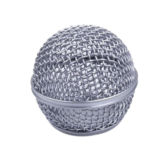 Meshed Hardened Steel Mic Ball Head For (Silver)