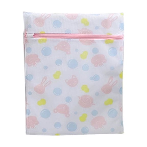 Meshes Laundry Organiser For Washing Machine Anti Deformation Polyester Washing Bag With Zippered Closure for Home