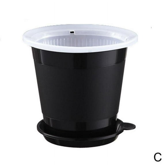 Meshpot 10cm/12cm /15 Cm Clear Plastic Orchid Pots With Holes Air Pruning Function And Root Growth Slots Plastic Flower Pot