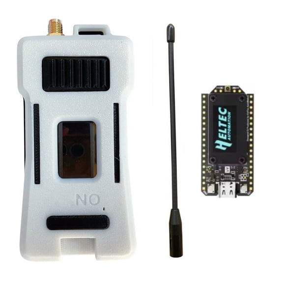 Meshtastic Heltec WIFI Lora 32 V4 Meshcore - SX1262 Dev-Board Kit Case with Antenna Solar Powered Mesh Module A