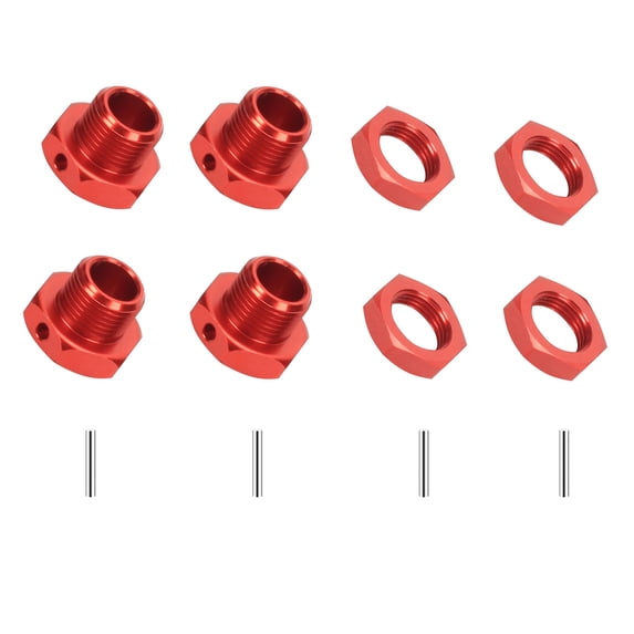 Mesimsple 17mm Wheel Nuts & Wheel Hex Hubs Set ARA311035 for Arrma 1/7 Felony Limitless Infraction Mojave 6s blx 1/8 Typhon 6s exb Upgrades Part