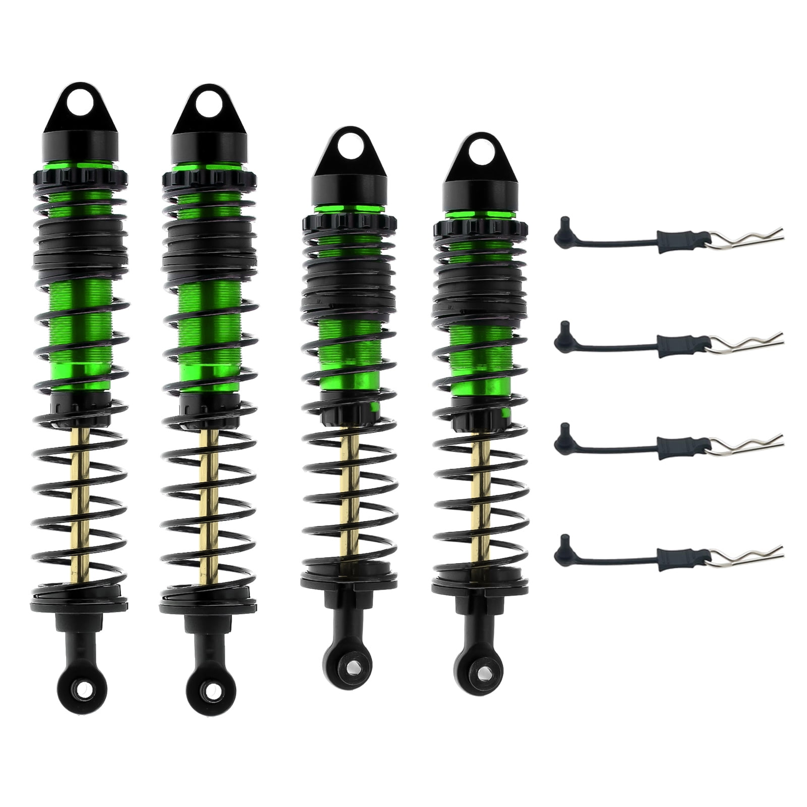 Mesimsple Alloy Typhon 3S Shocks & Body Clips for Arrma 1/10 Senton ...