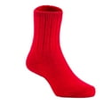 thumbnail image 1 of Meso Children 6 Pairs Wool Tube Socks Solid 0Y-2YRed, 1 of 1