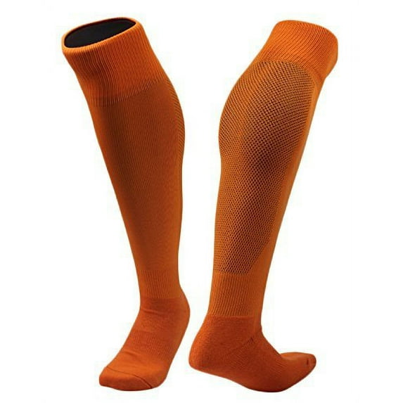 Meso Men's 1 Pair Knee High Sports Socks for Baseball/Soccer/Lacrosse MOrange