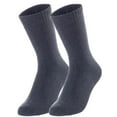 thumbnail image 1 of Meso Men's 2 Pairs Extra Thick Wool Socks Plain Color Size 9-11, 1 of 1