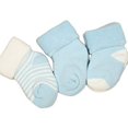 thumbnail image 1 of Meso Unisex Children 3 Pairs Pack Pack Thick Combed Cotton Socks 0-2Y, 1 of 1